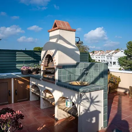 At078 Duplex Con Vistas Al Mar, Piscina, Muy Bien Equipado * Torredembarra